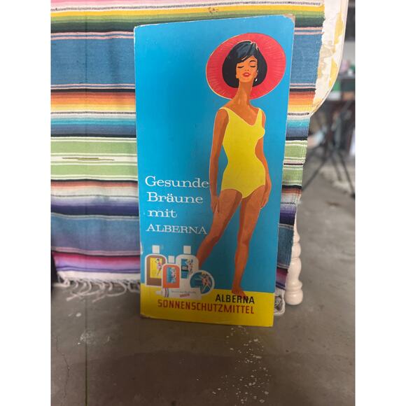 1960s retro sign, advertising, mod, retro, German, Berlin, beauty, bikini - Picture 13 of 13